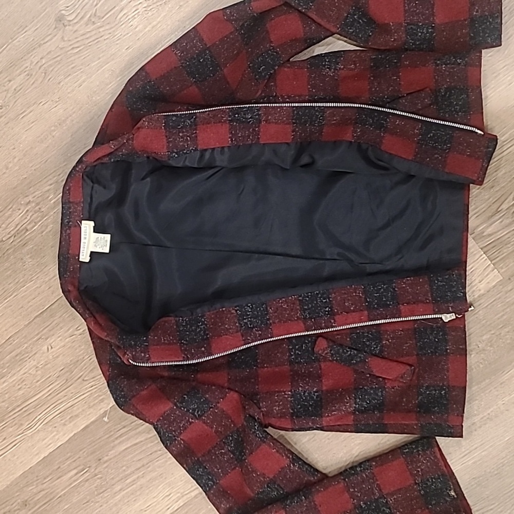 Studio Works Large Red / Black Flannel jacket - Picture 5 of 5